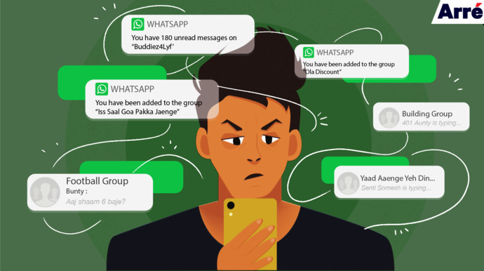 Whatsappta ekli olduğunuz gruplar var mı?