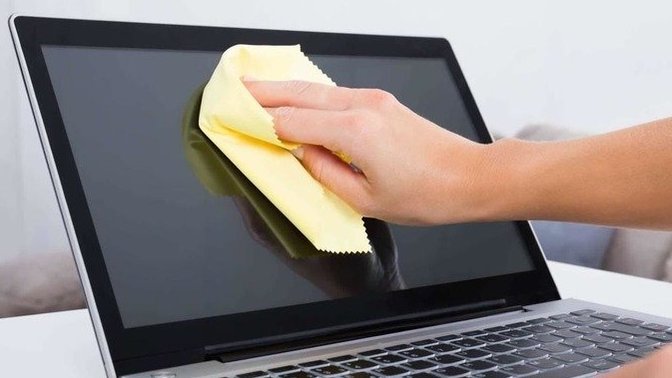 Laptop ve TV ekranı nasıl silinir?