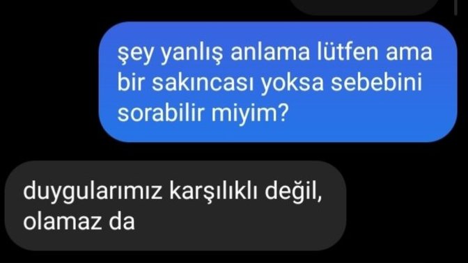 Arkadaslar benden hoslanamayacagi konusunda cok mu buyuk konusmus?