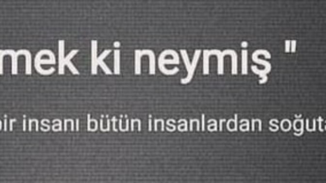 Biri için diğerlerinden soğur musunuz?