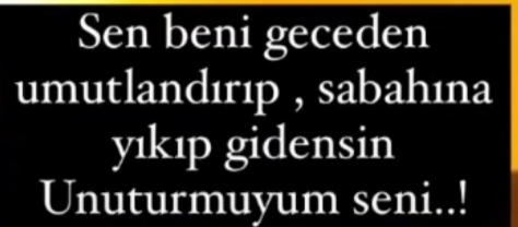 Yarim kalan hikayeniz var mi?