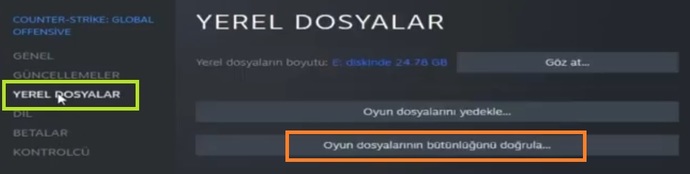 Vac oyun oturumunuzu doğrulayamadı hatası nasıl çözülür?