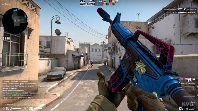 CS GO silahı sol ele alma kodu nedir?