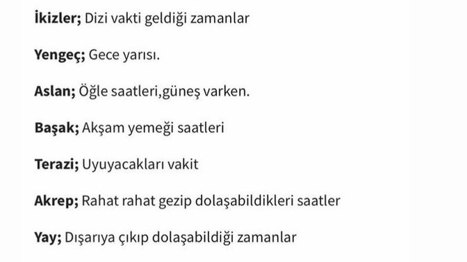 Burçların günün en sevdikleri saati nedir?