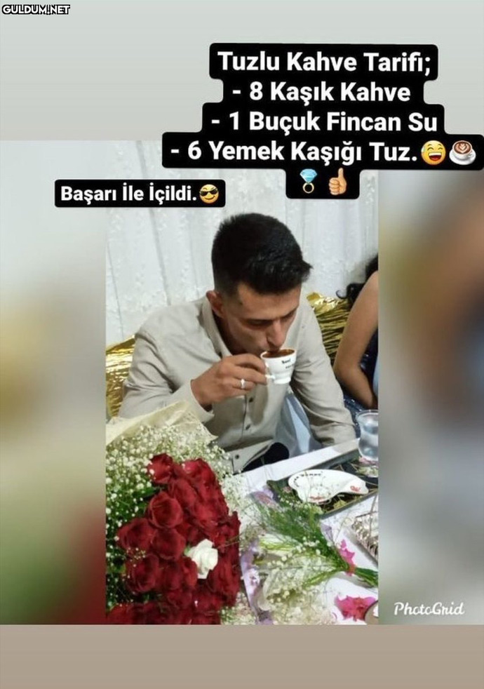 Sonunda gönlümün efendisi beni istemeye geldi sizce kahvesine tuz atmalı mıyım?