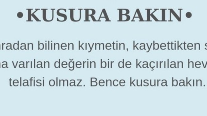 Bazen herseyin üstünüze üstünüze geldiği oluyormu?