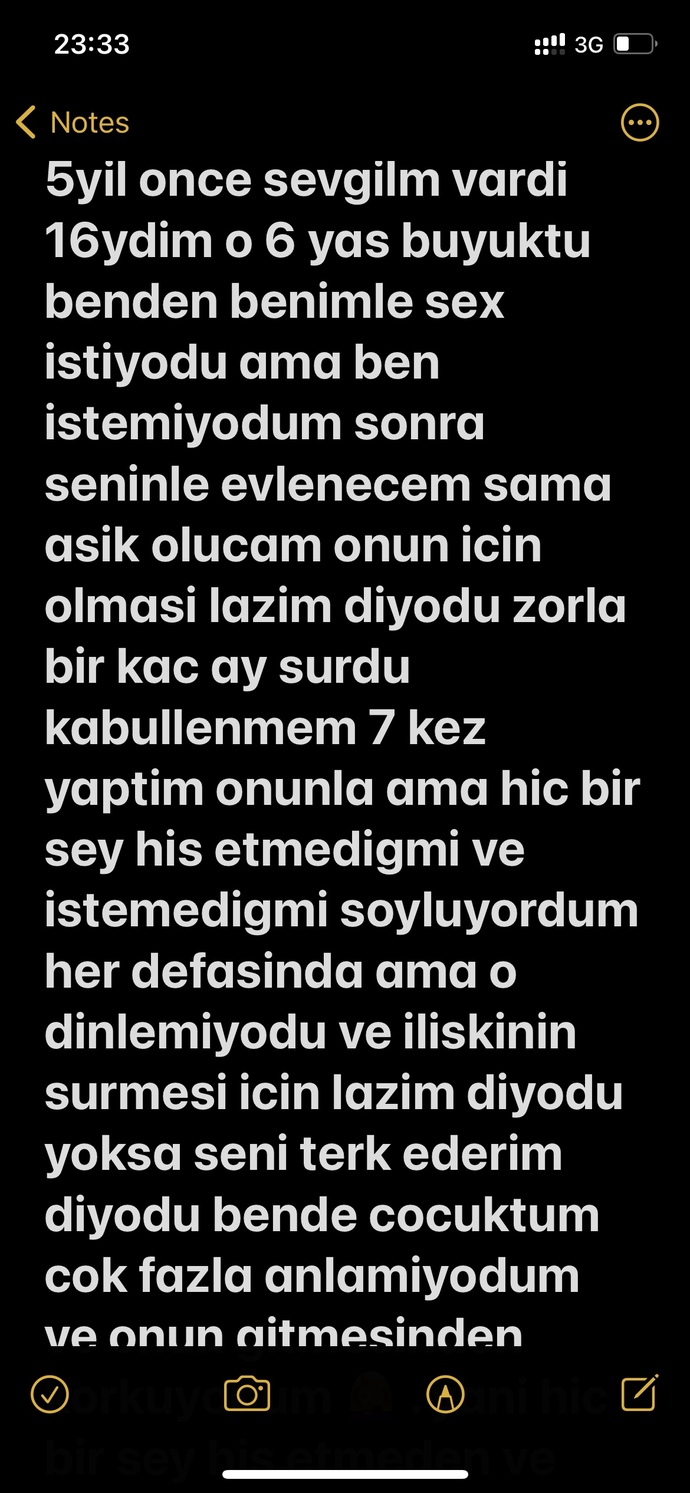 Sizce taciz mi?