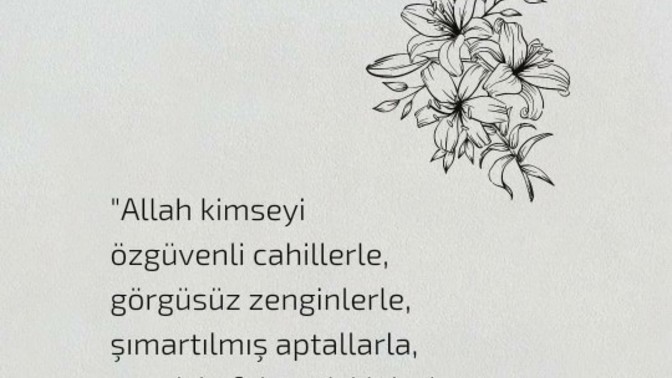 Karaktersiz biriyle anlaşabilir misiniz?