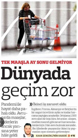 Dünyada geçinmek daha mı zor yoksa bizim gibi 3. sınıf ülkelerde mi daha zor?