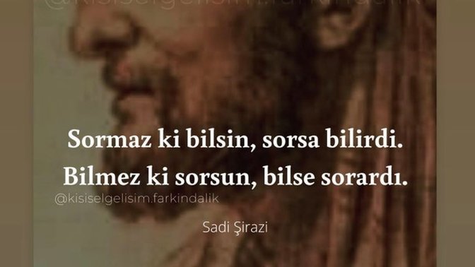 Soru soran kişi cevabınızı dinlemiyorsa?