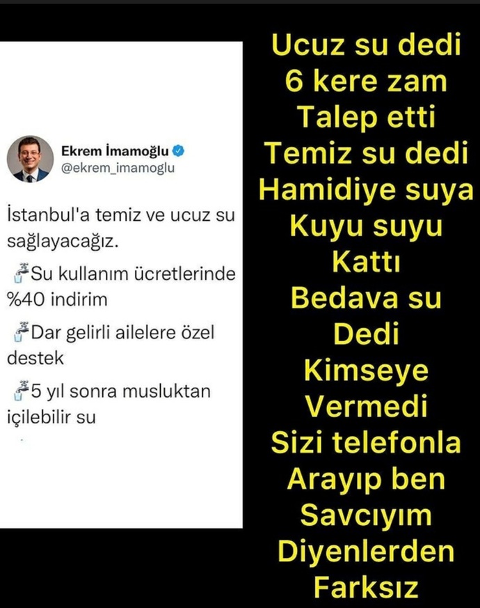 Ekonominiz kötüyse erdoğan ne yapsın?