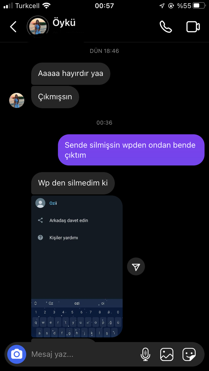 Gecenizin vazgeçilmezleri neler 😉 ?
