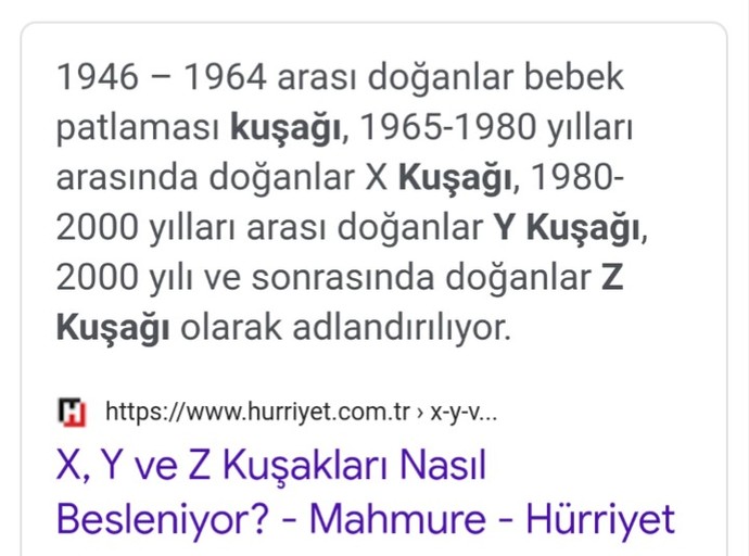 Bu sitelerden hangisi dogru diyor kusaklardan?