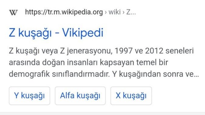 Bu sitelerden hangisi dogru diyor kusaklardan?
