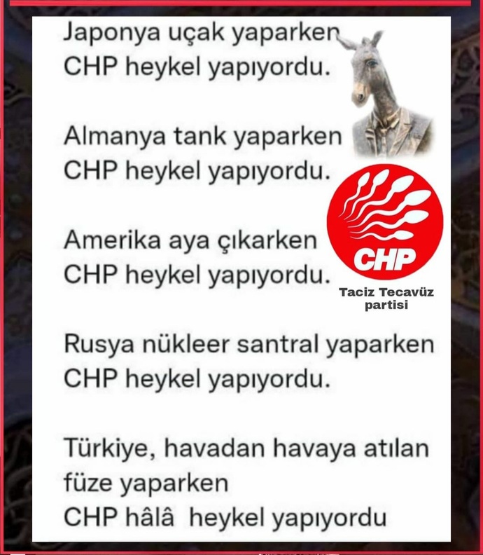 Türkiyede secim olsa CHP iktidar olarak güveniyormusunuz?
