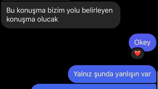 İlk buluşma da yaptığı saçma hareketler ve kendini haklı bulması?