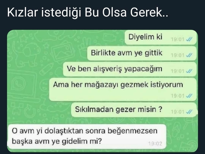 Gerçekten kızlar böyle anlayışlı kişileri mi arıyor, gerçekten böyle erkekler var mı?