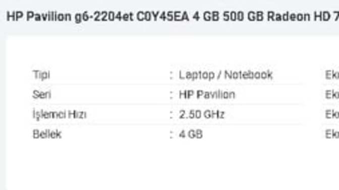 HP Pavilion g6-2204et model bilgisayarım var. Bunun hafıza kapasitesini nasıl arttırırım. Böyle yaparsam kasması düzelir mi?