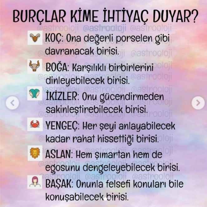 Burçlar nasıl birine ihtiyaç duyarlar?