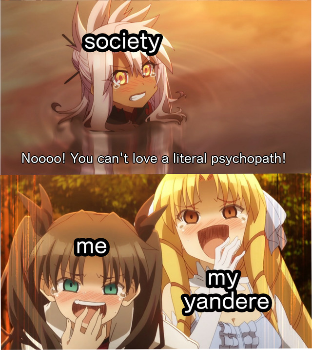 Bir tık yandere olması iyi olabilir sanki