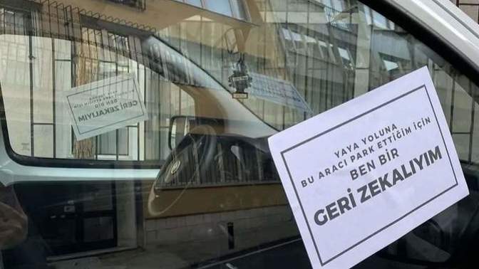 Yaya yoluna park edilen araçları görünce ne düşünüyorsunuz?