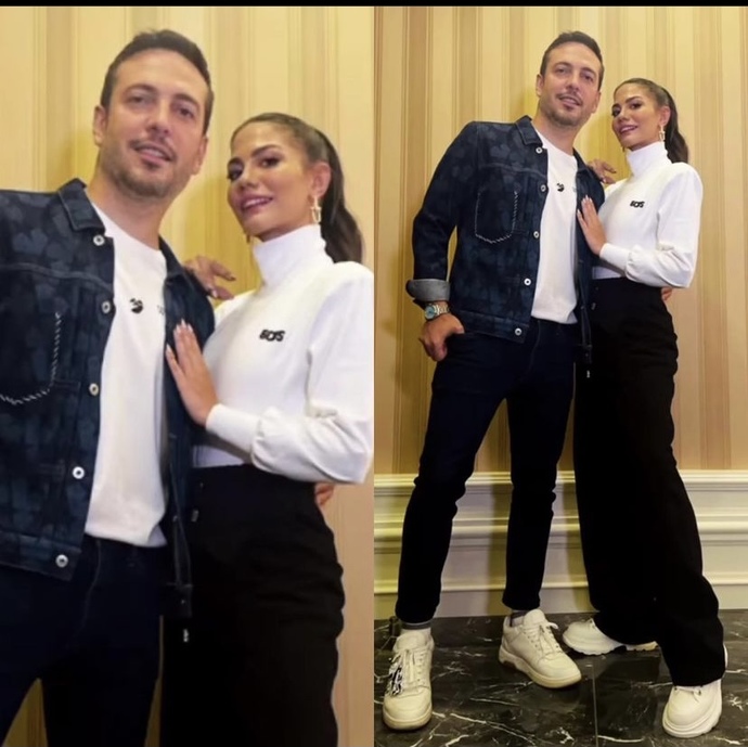 Oğuzhan Koç & Demet Özdemirden yeni fotoğraf! Çok benzemiyorlar mı ya! Birbirine benzeyen çiftler evlenirmiş derler, gelir mi bir düğün?