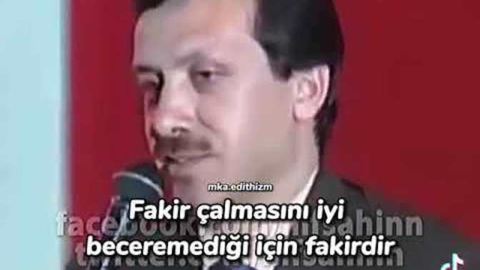 Tayyip Erdoğanın belediye başkanlığı döneminde yaptığı bu açıklama hakkında ne düşünüyorsunuz?