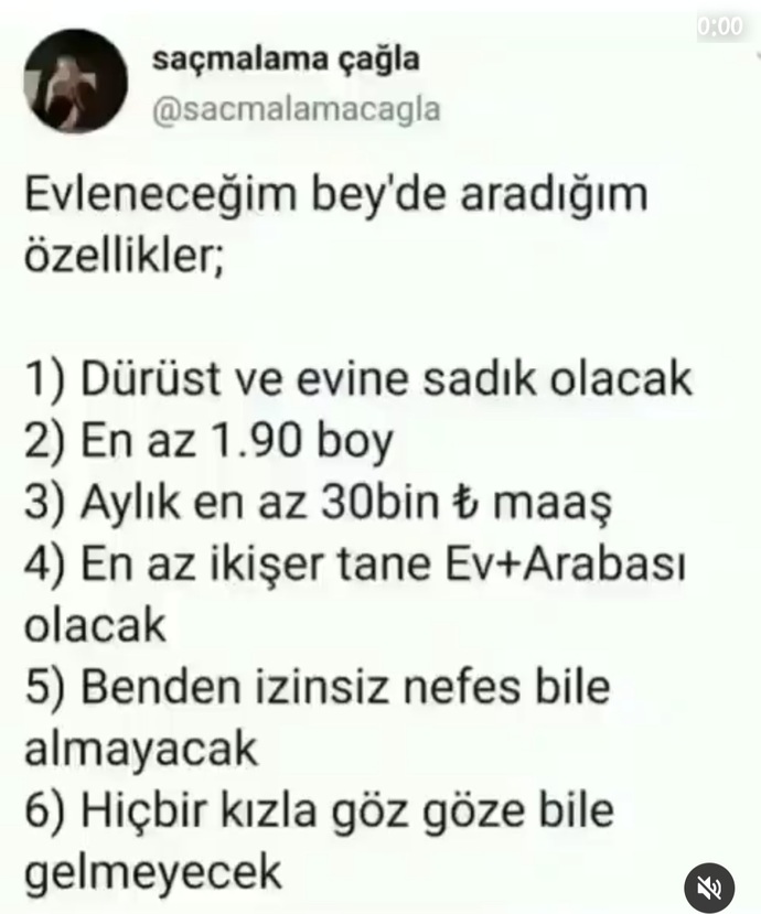 Evleneceğiniz beyden aradığınız özellikler neler?