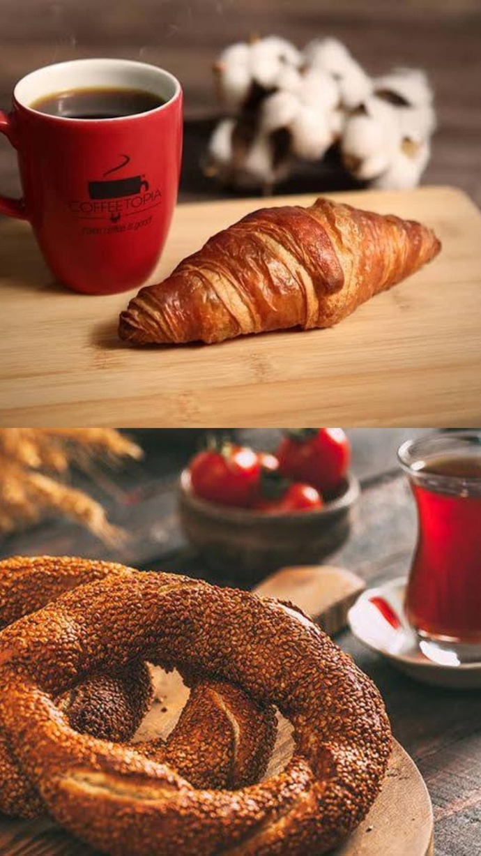 Kahve ve kuruvasan mı? Simit ve çay mı?