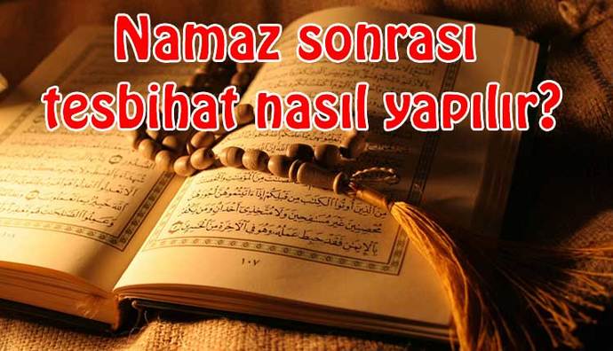 kaza namazının sonunda tesbih çekilir mi