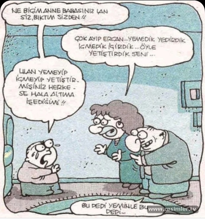 Anne ve babanıza yeteri kadar ilgi gösteriyor musunuz?