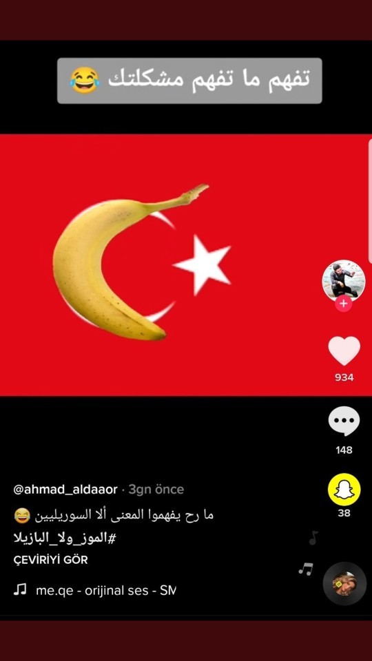 Biz muz yiyemiyoruz?