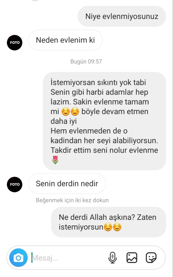 Kendi istemiyordu bakın simdi ne diyor☺️?