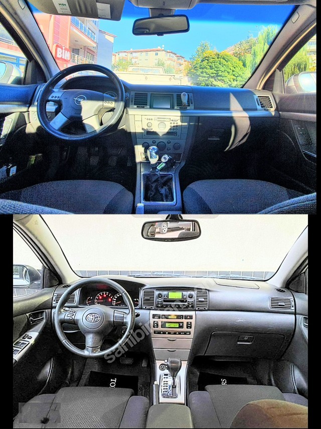 Opel Vectra C vs Toyota Corolla E120! Hangisi daha iyi?
