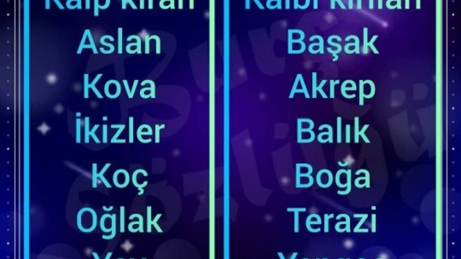 Burçlara inanıyor musun çiçeğimm?