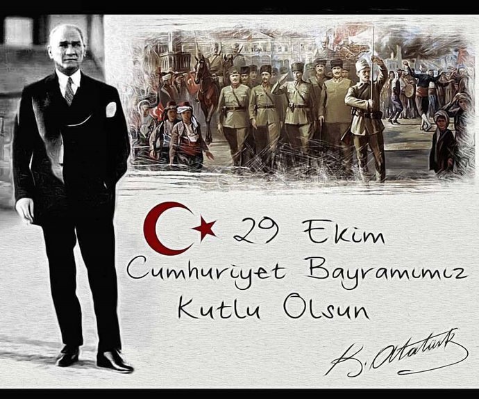En güzel bayramı coşkuyla, #canımıniçiCumhuriyet diyerek kutluyoruz! Cumhuriyetin sana miras bıraktığı en güzel şey nedir?