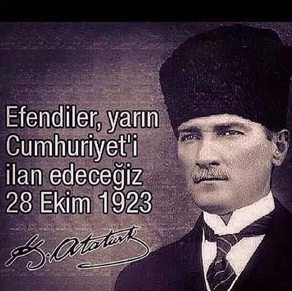 En güzel bayramı coşkuyla, #canımıniçiCumhuriyet diyerek kutluyoruz! Cumhuriyetin sana miras bıraktığı en güzel şey nedir?