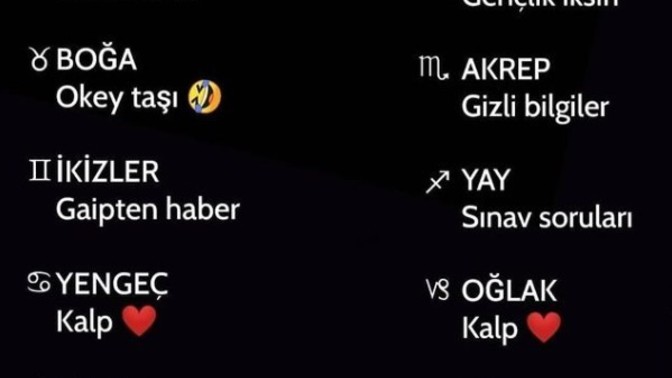 Burçlar hırsız olsalar ne çalarlardı?