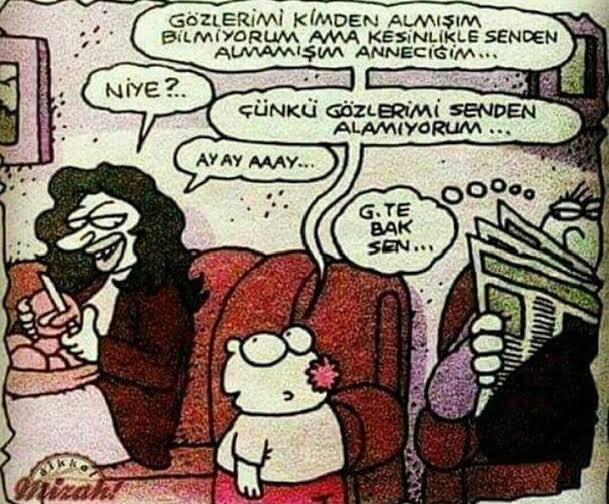 Kime çekmiş bu çocuk?