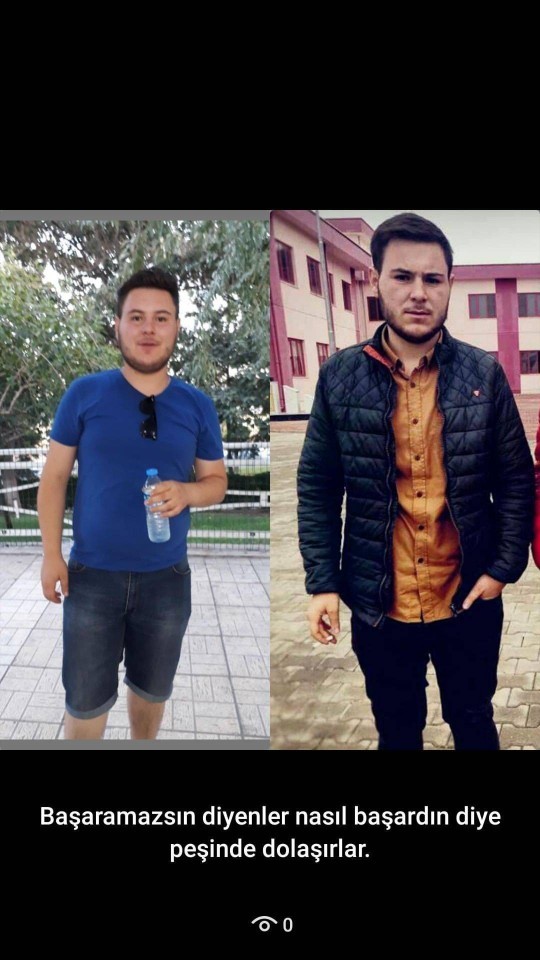 Sevdiğim mesleği kazanmak için zayıfladım nasıl olmuşum?
