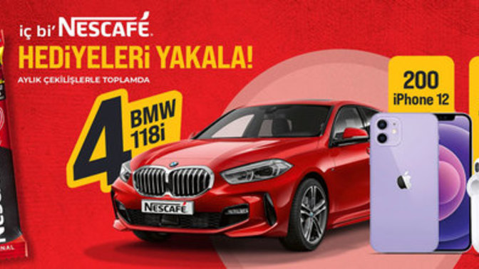 Nescafenin BMW'si bana çıkar mı arkadaşlar?