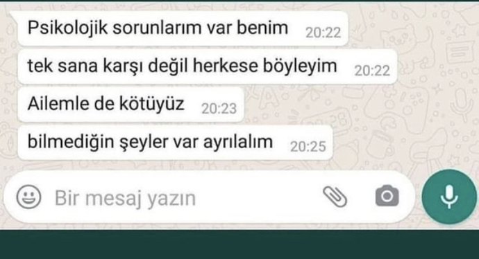 Hayatınızda seni asla bırakmam deyip bırakanlar oldu mu?