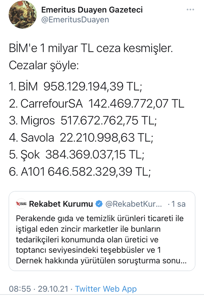 Marketlere ceza yazınca fiyatlar düşer mi?