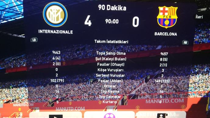 Bir futbol oyununda aldığınız en farklı mağlubiyet nedir?
