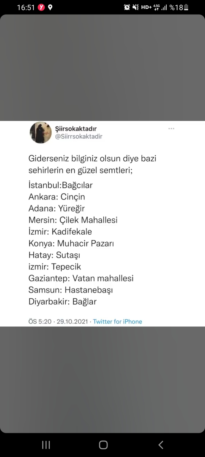 Yaşadığınız ilin en tehlikeli ilçesi neresi?
