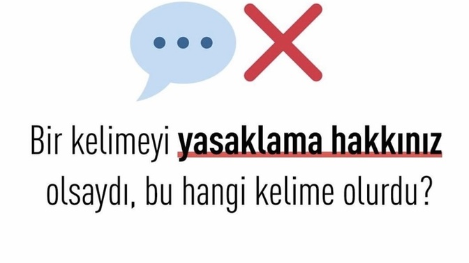 Sizce ilişkiler hakkında hangi kelime yasaklanmalı?