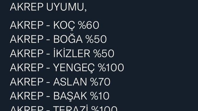 Akrep burcu ile aranız nasıl?