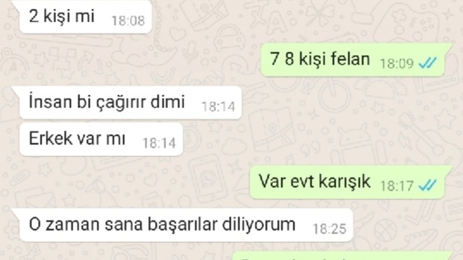 Arkadaşlar kavga ettik ve konuşmuyoruz yazmıyor hata bende mi sorun ne ya lütfen yardımcı olun  lütfen ?