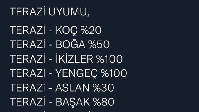 Terazi burcu ile aranız nasıl?