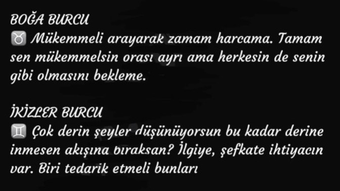 Burcunun bugünkü yorumunu görmek ister misin?